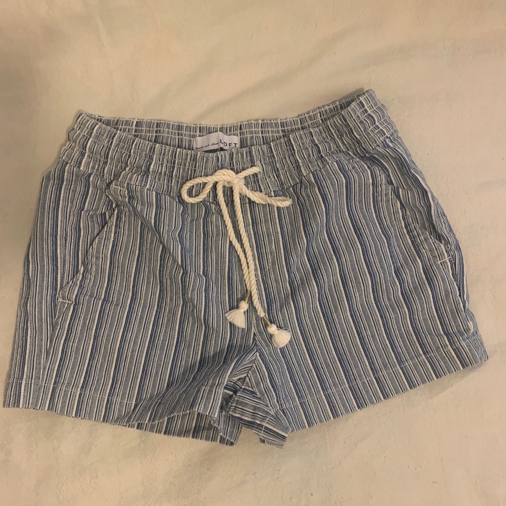 Loft striped summer shorts